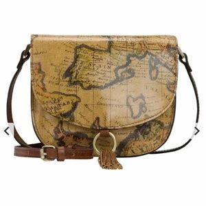 Patricia Nash Brinlee Leather Saddle Crossbody (NWT)